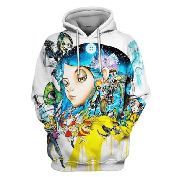 Flowermoonz coraline and Ghost Town Hoodies - T-Shirts Apparel