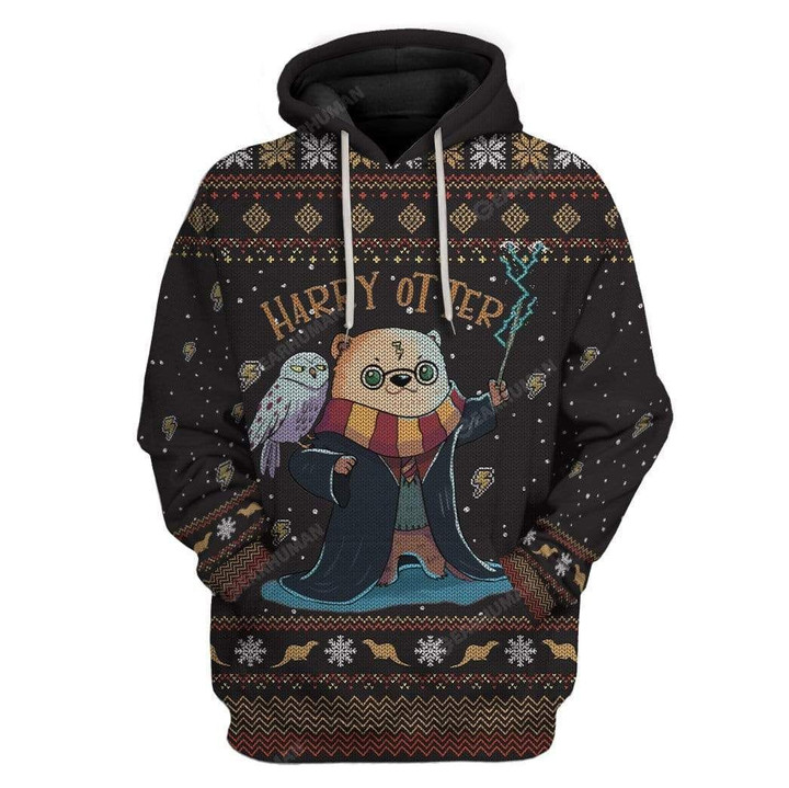Flowermoonz Ugly Harry Otter Custom T-shirt - Hoodies Apparel