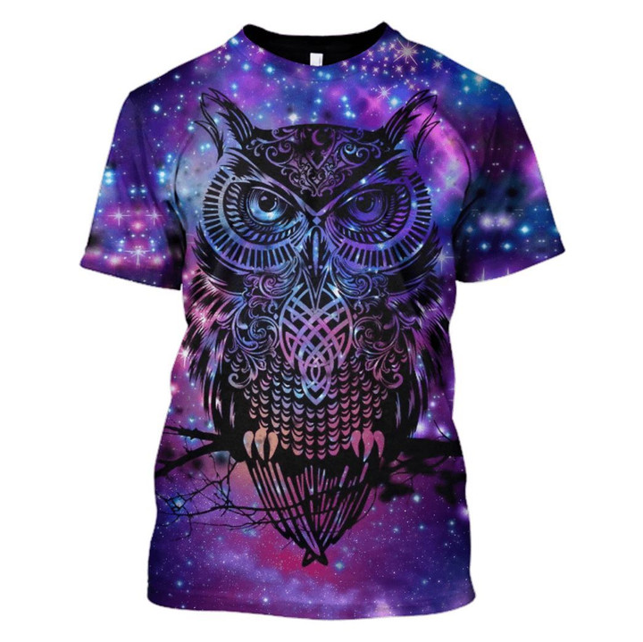 Flowermoonz Owl Hoodies T-Shirt Apparel