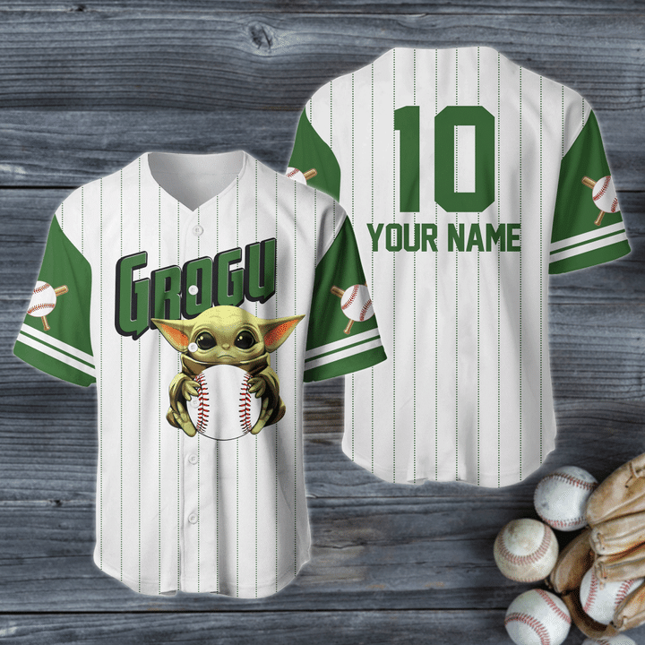 Star Wars Customzied Name 3D All Over Printed Baseball Shirt PD23042203