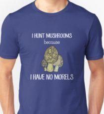 Funny Hunt Mycology Mushroom Hunting Art Slim Fit T-Shirt NTH050804