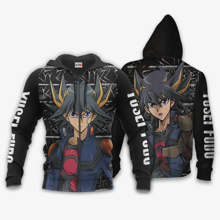 Yusei Fudo Hoodie Custom Yugioh Anime Clothes
