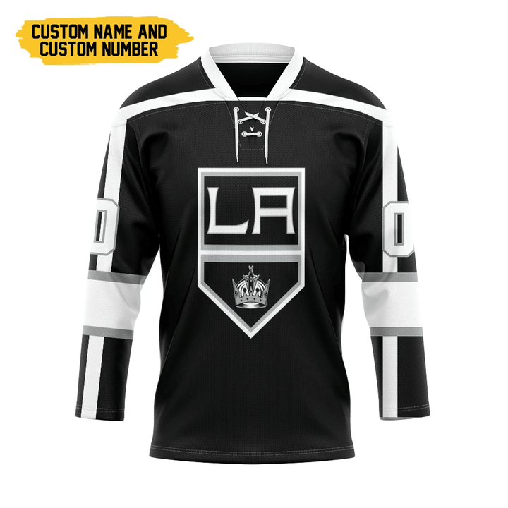 Flowermoonz 3D Los Angeles Kings NHL Custom Name Custom Number Hockey Jersey
