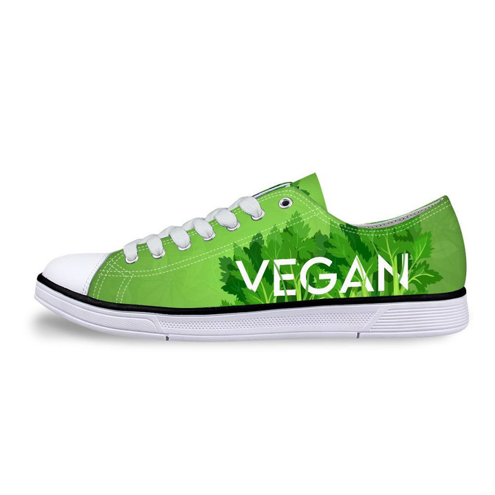 Flowermoonz 3D Vegetarian Animal Friends Custom Converse Low Top Shoes