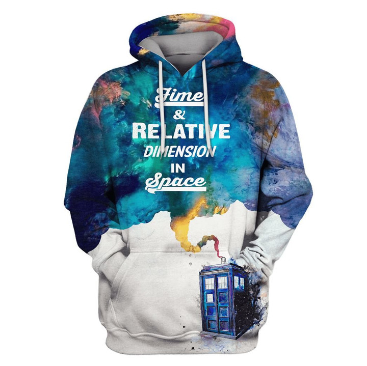Flowermoonz Time And Realtive Dimension In Space Custom T-shirt - Hoodies Apparel