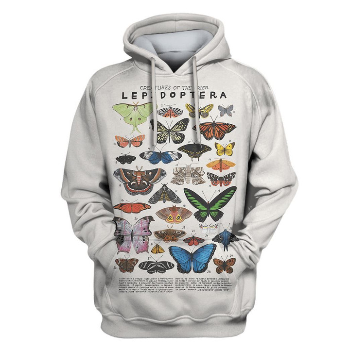 Flowermoonz Creatures Of The Order Lepidoptera Custom T-shirt - Hoodies Apparel