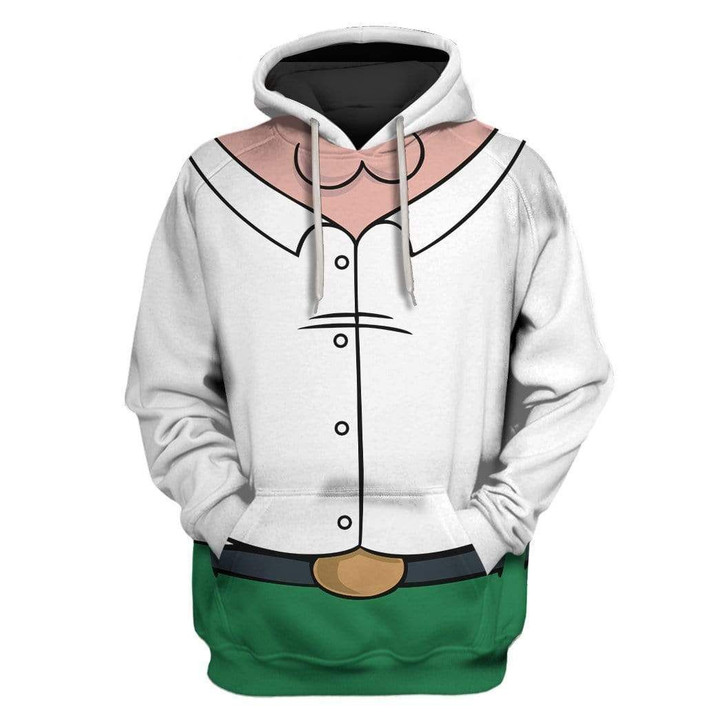 Flowermoonz Family Guy Peter Costume Custom T-shirt - Hoodies Apparel