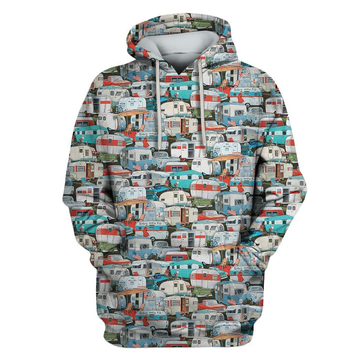 Flowermoonz Caravan Custom T-shirt - Hoodies Apparel
