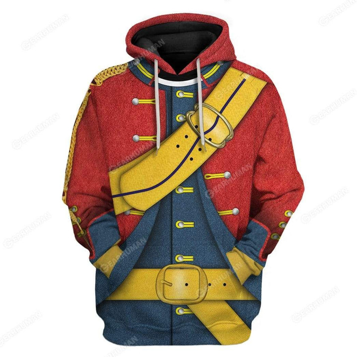 Flowermoonz Hoodie Custom A British Dragoon Apparel