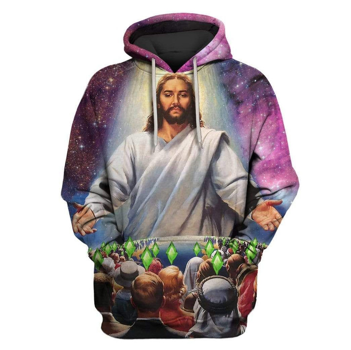 Flowermoonz Jesus Custom T-shirt - Hoodies Apparel