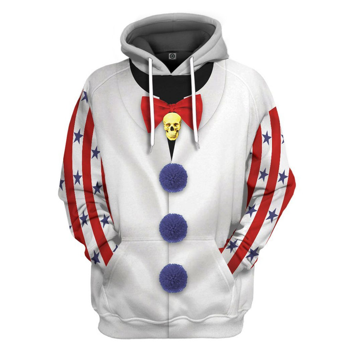 Flowermoonz 3D Halloween Captain Spaulding Custom Tshirt Hoodie Apparel