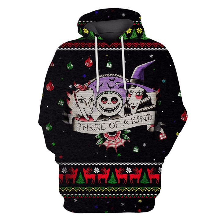 Flowermoonz Nightmare Before Christmas: Lock Shock And Barrel Custom T-shirt - Hoodies Apparel