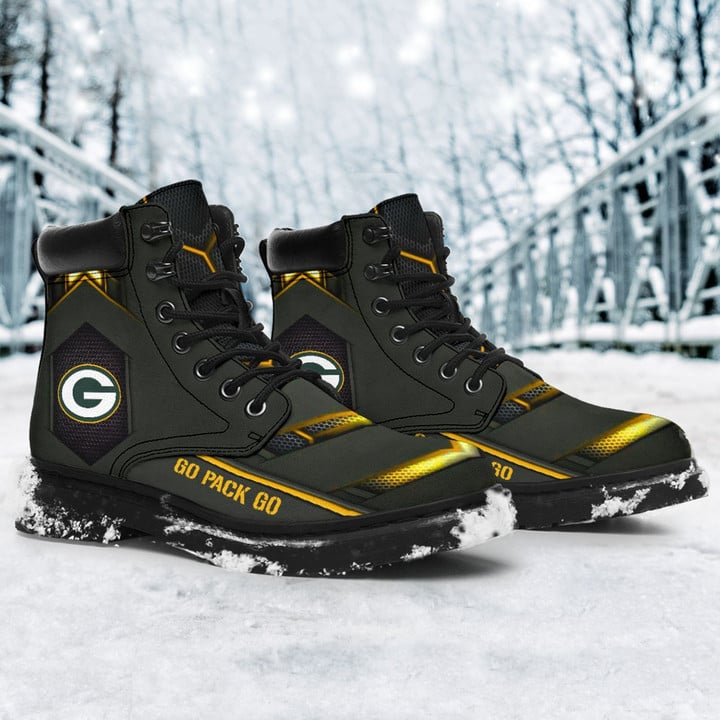 NFL Green Bay Packers All Season Boots Shoes PH15122109