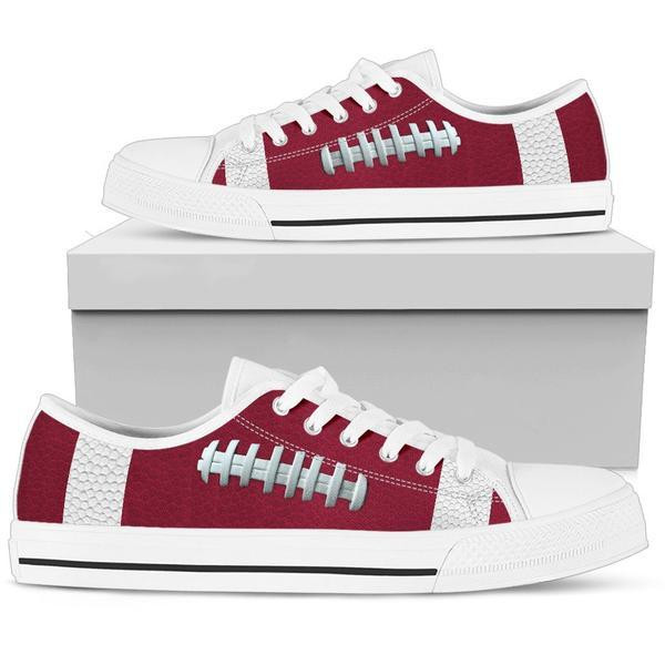 Football Burgundy Premium Low Top Shoes Exclusive