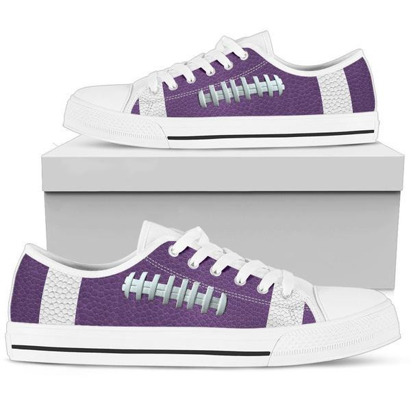 Football Purple Premium Low Top Shoes Exclusive