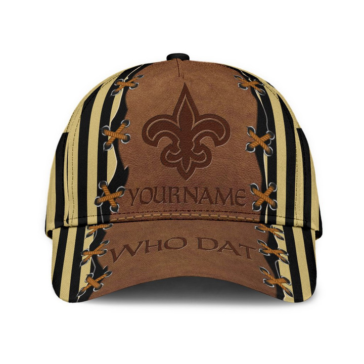 Customized Name NFL New Orleans Saints Classic Cap SN18122105
