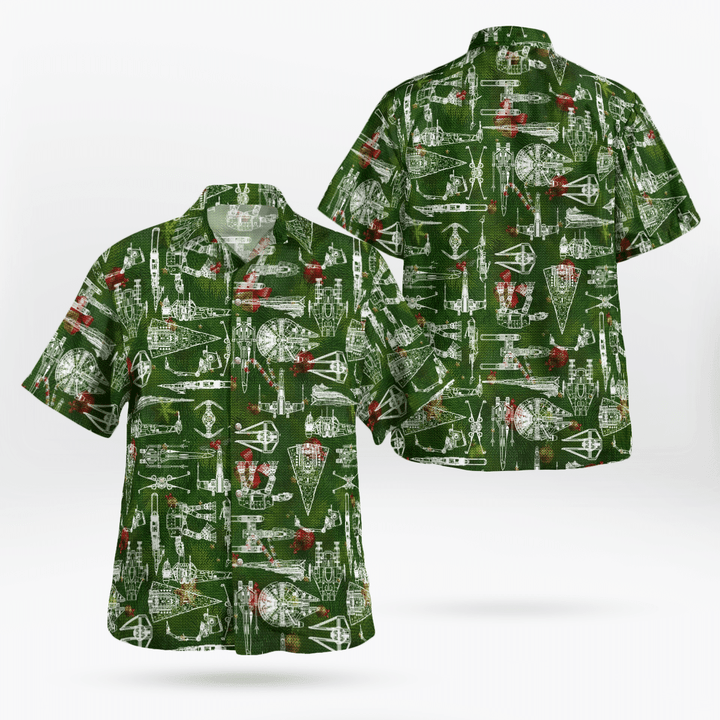 Starship Hawaiian Shirt 003
