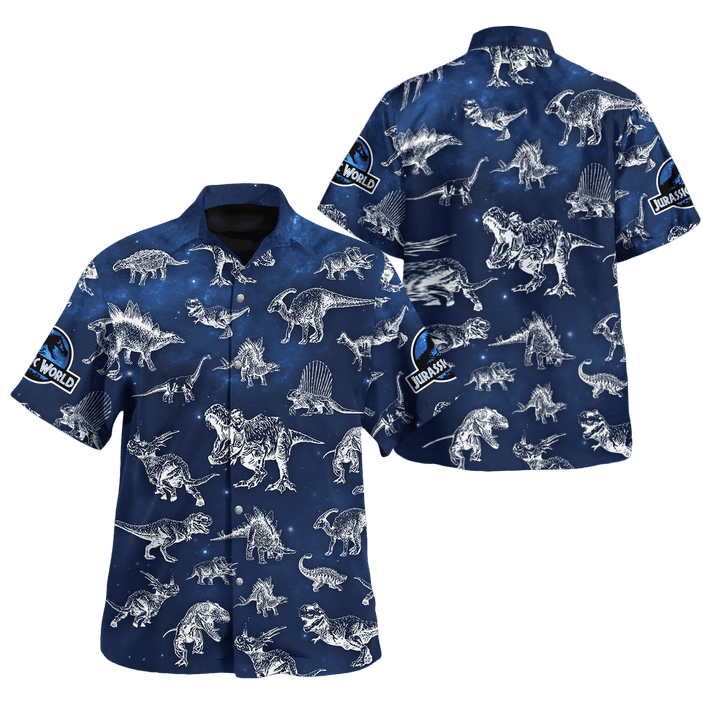 Jurassic World Dinosaur Hawaiian Shirt 001