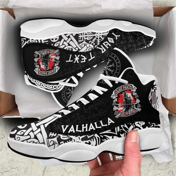 (Custom) Viking Style - Valhalla Warrior High Top Sneakers Shoes A31