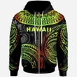 Alohawaii Clothing, Zip Hoodie Hawaii Custom Personalised, Unique Serrated Texture Reggae | Alohawaii.co