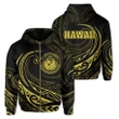 Alohawaii Clothing, Zip Hoodie Hawaii, Frida Style, Yellow | Alohawaii.co