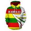 Alohawaii Clothing, Zip Hoodie Hawaii Kanaka Flag Warrior Style | Alohawaii.co