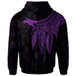 Alohawaii Clothing, Zip Hoodie Papua New Guinea , Polynesian Wings ( Purple) | Alohawaii.co