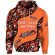 Alohawaii Clothing - Orange Shirt Day Hoodie Every Child Matters - Aboriginal Feather NO.1