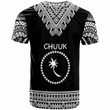 Chuuk Custom Personalised T-Shirt - Tooth Shaped Necklace Pattern Reggae