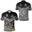 Vanuatu And Fiji Polo Shirt Together - Black