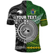(Custom Personalised) New Zealand Maori Aotearoa Polo Shirt Cook Islands Together - Black, Custom Text And Number
