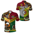 (Custom Personalised) Vanuatu And Australia Polo Shirt Together