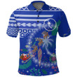 Alohawaii Clothing - Chuuk Christmas Style Polynesian Polo Shirt A94