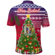 Alohawaii Clothing - Niue Christmas Style Polynesian Polo Shirt A94