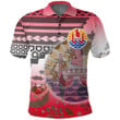 Alohawaii Clothing - Tahiti Christmas Style Polynesian Polo Shirt A94