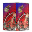 Alohawaii Women's Leather Wallet - American Samoa Turtle Hibiscus Ocean Women's Leather Wallet A95