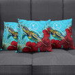 Alohawaii Pillow Covers - Chuuk Turtle Hibiscus Ocean Pillow Covers A95