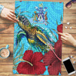 Alohawaii Jigsaw Puzzle - Norfolk Island Turtle Hibiscus Ocean Jigsaw Puzzle | Alohawaii
