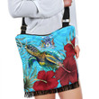Alohawaii Crossbody Boho Handbag - Norfolk Island Turtle Hibiscus Ocean Crossbody Boho Handbag A95
