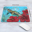 Alohawaii Mouse Pad - Northern Mariana ISlands Turtle Hibiscus Ocean Mouse Pad A95