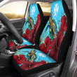 Alohawaii Car Seat Covers - Wallis and Futuna Turtle Hibiscus Ocean Car Seat Covers | Alohawaii
