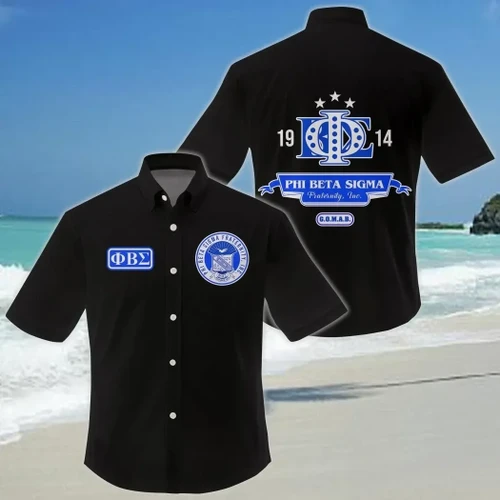 Africa Summer Shirt - PBS 1 Fraternity Inc Hawaiian Shirt J5