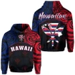 Alohawaii Hoodie - Hawaiian Kanaka Hoodie Flag Nation Black Demodern AH J1