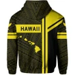 Kanaka Polynesian Hoodie Yellow - Morale Style - AH - J1 - Alohawaii