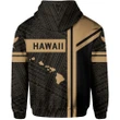 Kanaka Polynesian Hoodie Gold - Morale Style - AH - J1 - Alohawaii