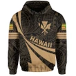 Kanaka Polynesian Hoodie Gold - Doma Style - AH - J1 - Alohawaii