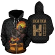 Alohawaii Hoodie - Hawaii Kakau Fighter Kanaka Warrior Hoodie (Zip) - AH - J1