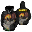 Alohawaii Hoodie - Hawaii Weapon Kanaka Warrior Hoodie (Zip) - AH - J1