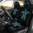 Hawaii Blue Turtle And Hibiscus Car Seat Covers - AH - Alohawaii