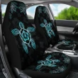 Hawaii Blue Turtle And Hibiscus Car Seat Covers - AH - Alohawaii